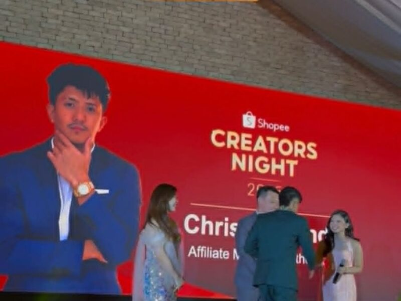 Fernando Hicban Jr - Shopee Top Affiliate Marketer of the Year 2025
